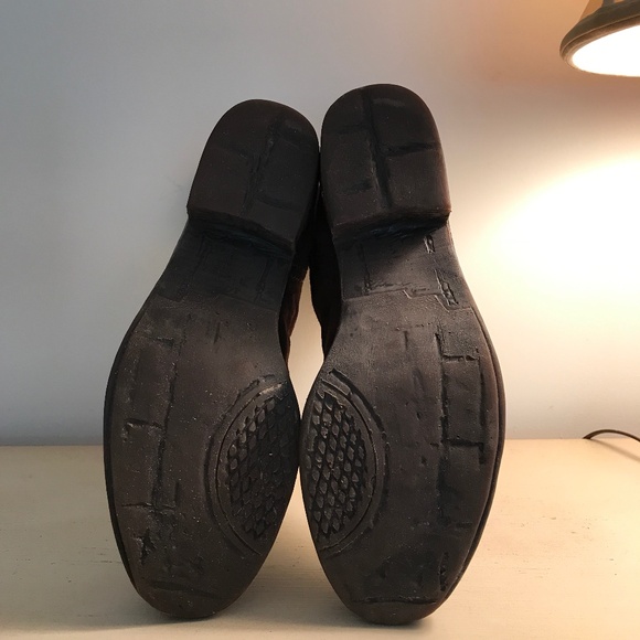 FERNWEH BOHEME BROWN SUEDE SLOUCH ANKLE BOOTS - Picture 6 of 10